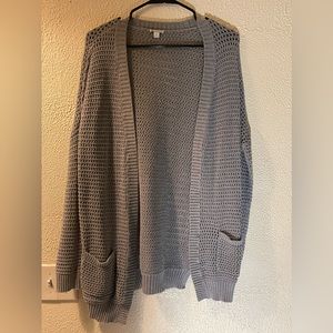 Gap gray cardigan